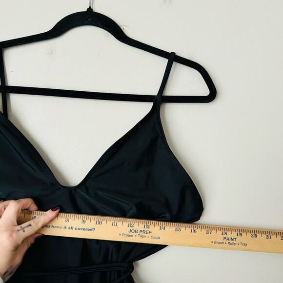 Code B Lanzarote One Piece Swim in black cinche wrack string soze 5 (fits sz. 14 - Picture 4 of 11